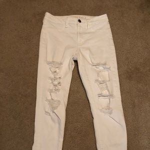 White American Eagle Jeans